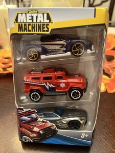 NEU! VERSIEGELT! 2019 Zuru Metal Machines 3 Autos! spielzeug inv#30 - Bild 1 von 2