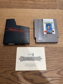 Castlevania 2 Simons Quest Nintendo NES, carrello e manuale autentico 1987