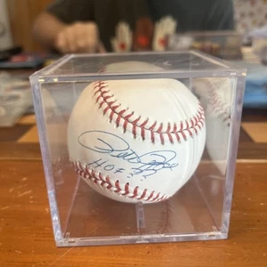 Pete Rose Auto Baseball “HOF??” MLB Rawlings Official #48093 - Picture 1 of 4