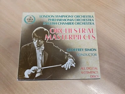 Orchestral Masterpieces 6 CD BoxSet GEOFFREY SIMON Conducts LSO, PO, ECO - Image 1 of 4