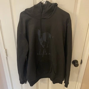 Felpa nera con cappuccio uomo Deftones taglia large usata in ottime condizioni - Foto 1 di 4