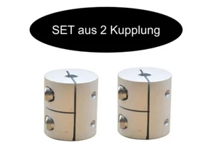 2 x KlemmKupplung versch. Größen Aluminium 3d Drucker. Versand gleicher Tag - Bild 1 von 7