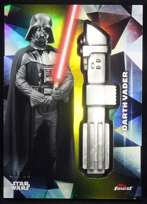 2018 Star Wars Finest Darth Vader Lightsaber Hilt Medallion #LM-DV5 ~ Gold 3/50 - Image 1 of 2