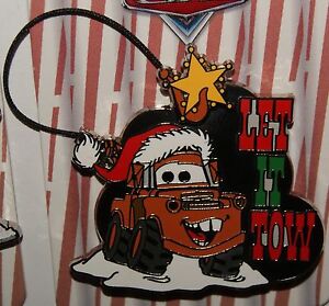 Disney 2015 Christmas/Holiday Cars Let It Tow Mater Pin