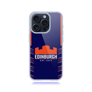 EDINBURGH RUGBY 2020/21 CRÊTE KIT ÉTUI COQUE EN GEL POUR APPLE iPHONE TÉLÉPHONES - Photo 1 sur 8