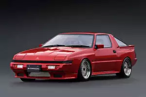 ignition model IG3710 1/18 Mitsubishi STARION 2600 GSR-VR E-A187A Red Model Car - Picture 1 of 6