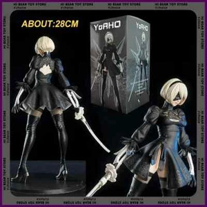 Yorha Figure NieR Automata 2B n.2 Tpye B Anime Figure Deluxe 28 cm PVC - Foto 1 di 26