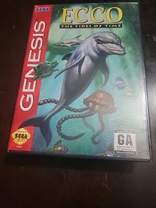 Ecco: The Tides of Time (Sega Genesis, 1994) Authentic Replacement Case - Bild 1 von 4
