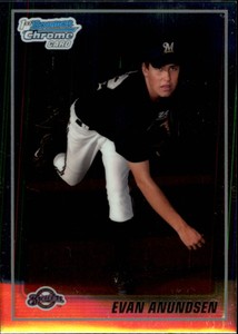 2010 Bowman Chrome Prospects #BCP67 Evan Anundsen