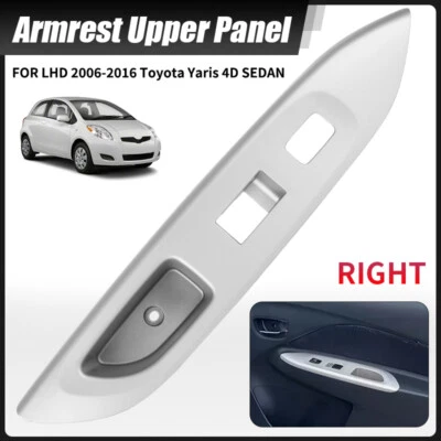 INTERRUPTOR DE VENTANA ELÉCTRICA PASAJERO DELANTERO DERECHO BISEL EMBELLECEDOR PARA TOYOTA YARIS 2006-16 4D Foto 1 de 4