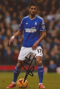 IPSWICH: KEVIN BRU SIGNED 6x4 ACTION PHOTO+COA - Picture 1 of 1