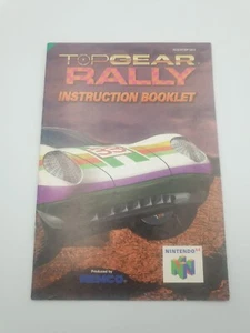 Top Gear Rally - Nintendo N64 - Manual Only - UKV - Picture 1 of 2
