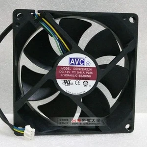 AVC DS09225R12H P225 DC 12V 0.41A Cooling Fan 4-Pin HYDRAULIC 92X92X25mm - Picture 1 of 3