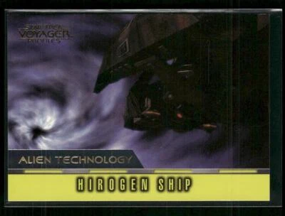1998 SkyBox Star Trek Voyager Profiles #AT-4 Hirogen Ship Alien Technology - Image 1 of 2