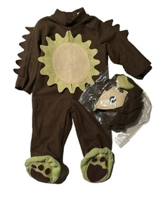 Baby Halloween Costume Happy Hedgehog Jumpsuit & Hood 6-12 Months Brand New - Picture 1 of 3