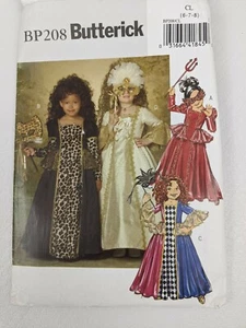 Butterick Pattern BP208 Disfraz de Niñas 4887 - Imagen 1 de 2