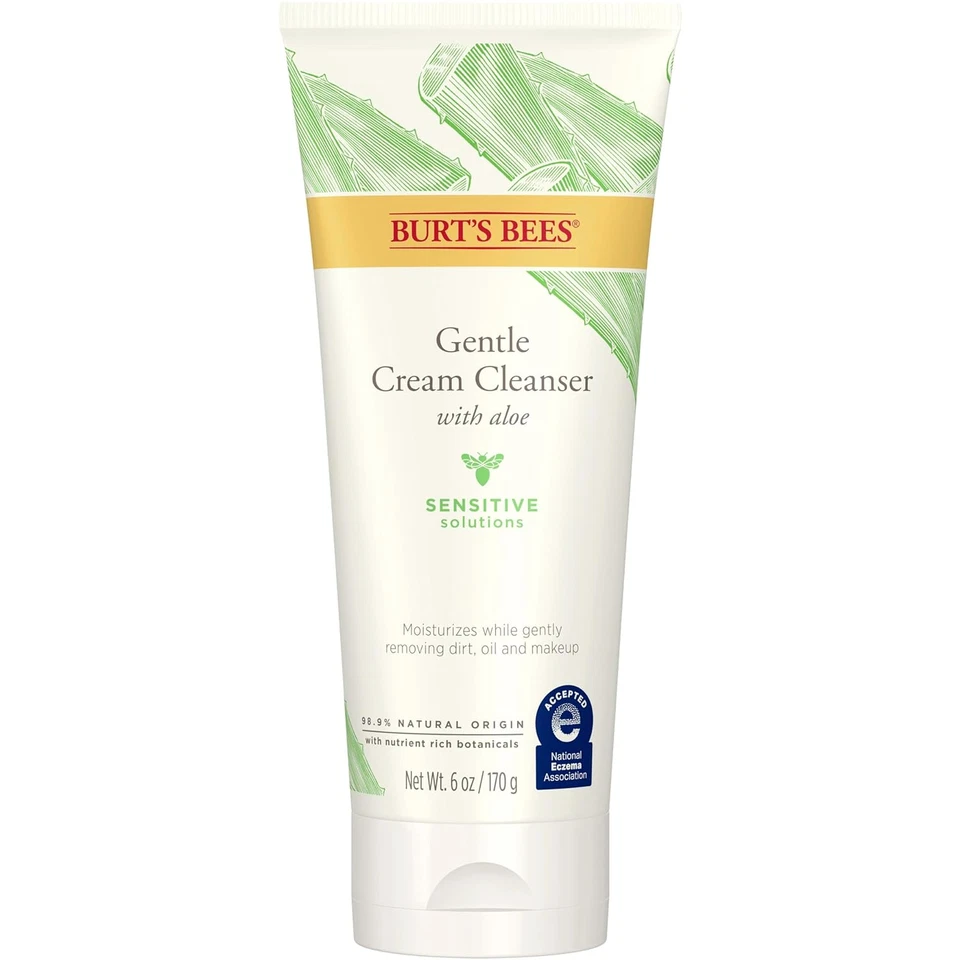 Crema limpiadora suave con aloe Burt's Bees ~ sensible ~ 6 OZ Foto 1 de 1