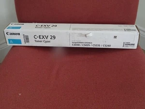 CANON GENUINE C-EXV29 CYAN TONER CARTRIDGE - P/N - 2794B002AB - £30 + VAT - Picture 1 of 1