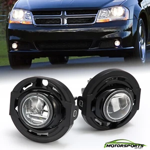 Universal Chrysler/Dodge/Jeep DoubleTap Dual Color LED Projector Fog Lights - Picture 1 of 6