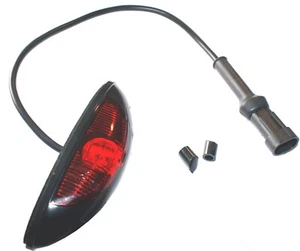 Lampa obrysowa LED Lampa obrysowa boczna czerwono-biała (z kablem) do Yokon Mercedes - Zdjęcie 1 z 3