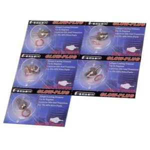 5pack HSP 70117 #3 Super Spark Glow Plug No.3 N3 Hot for RC Nitro Engines - Picture 1 of 5