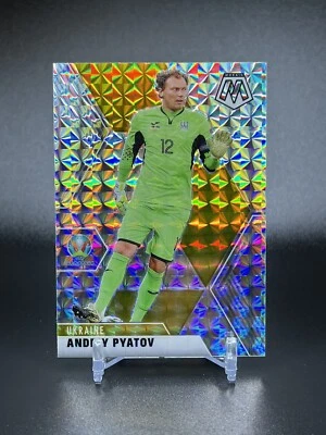 Andriy Pyatov 2021 Panini Mosaic UEFA Euro 2020 Mosaic Parallel #186 Ukraine - Image 1 of 2