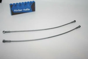 Lego (c) 2x Schlauch flexibel - Kabel - silber - 27965 - 22L - Draht - Technic - Bild 1 von 1