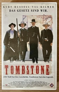 VHS Tombstone (1994) - BMG / UFA Großbox -  Kurt Russel, Val Kilmer - FSK16 - Bild 1 von 4