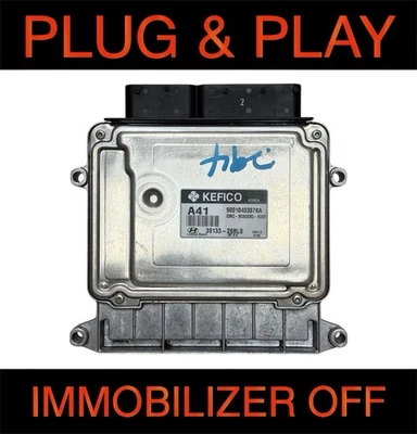 2006-2011 Hyundai Accent Engine Computer ECU PCM ECM 39133-26BL0 PROGRAMMED - Image 1 of 4