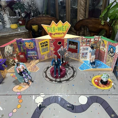 1988 Matchbox Pee-Wee's Playhouse Playset 80% Complete 10+ Accessories - Image 1 of 4