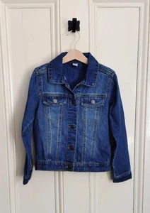 TU All Seasons Blue Denim Jacket 7-8 Years 100% Cotton - Picture 1 of 10