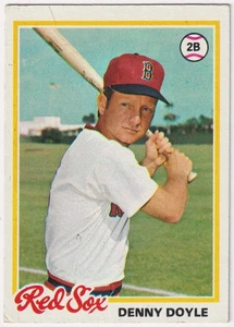 1978 Topps #642 Denny Doyle Boston Red Sox - Picture 1 of 2