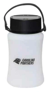 NFL Team Sports Carolina Panthers Solar-Powered Evergreen Silicone Solar Lantern - Picture 1 of 1
