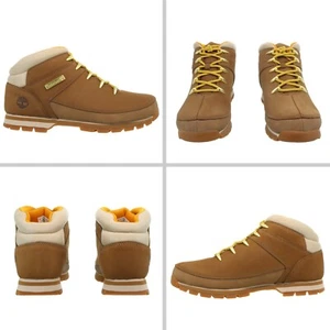 Timberland Men's EURO HIKER MID Brown Hiking Boots Multiple Size NIB - Picture 1 of 8