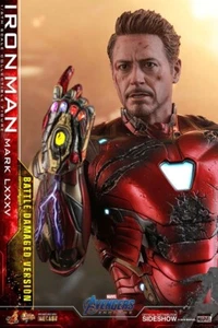 Hot Toys Avengers Endgame Iron Man Mark LXXXV Battle Damaged Version Diecast - Imagen 1 de 1