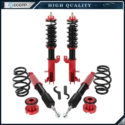 Coilovers Struts Shocks Suspension Kit For 2009-2014 Honda Fit GE Adjustable - Image 1 of 4