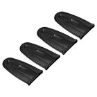 4Pcs 4" Chainsaw Chain Cover Small Chain Saw Bar Protective Cover Black