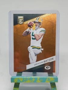 2023 Donruss Elite - Orange # 17 Christian Watson SP /399 ~ Green Bay Packers - Picture 1 of 2