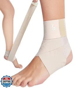 HiRui Ultrathin High-Elastic Ankle Wraps Ankle Brace for Men Women Kids, Adju - Picture 1 of 5