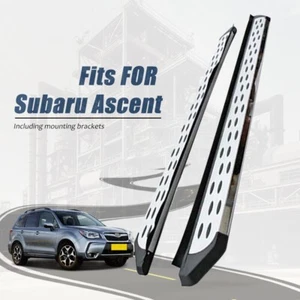 Running Board Side Step Pedal Nerf Bar Fits for Subaru Ascent 2019-2026 2Pcs - Picture 1 of 10