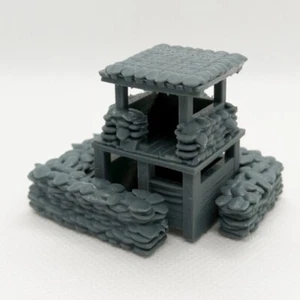 Búnker Yao's Studio 1/72 con sacos de arena Watchtower era de la guerra de Vietnam - Imagen 1 de 3