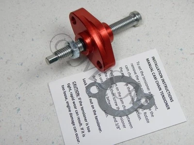 HONDA SCOOTER NEW RED MANUAL TIMING CHAIN TENSIONER ADJUSTER 0417-033 - Image 1 of 4