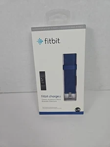Original Fitbit Charge 2 - Blue Classic Accessory Band - Size Large (Brand New) - Picture 1 of 5