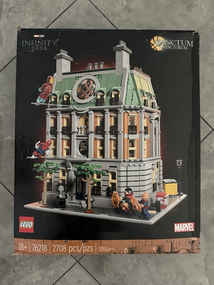 LEGO Marvel Sanctum Sanctorum 76218 Nuevo Sellado Caja Retirada Daños Ver Fotos Foto 1 de 4