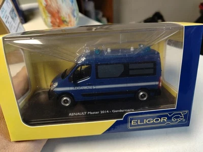 RENAULT MASTER 2014 GENDARMERIE 1/43  ELIGOR - Photo 1/4