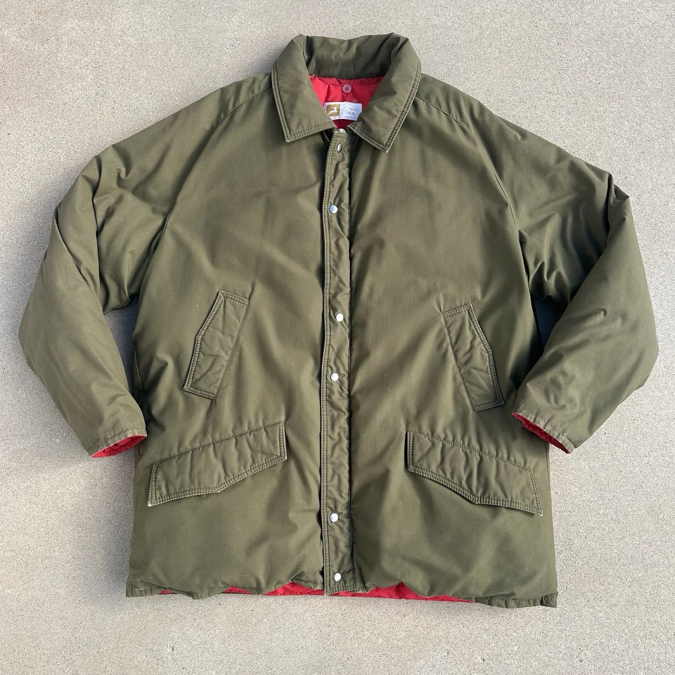 Chaqueta Parka Hirsch Weis XL Años 60 Caza Leñador Granja De Colección Foto 1 de 4