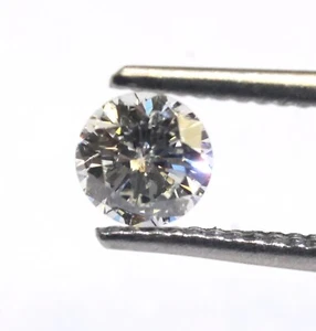 GIA loose certified .29ct H I2 Loose Brilliant round cut diamond ESTATE VINTAGE - Picture 1 of 6