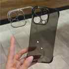 Ultra Thin Transparent Frameless Phone Case For iPhone 14 13 12 11 Pro Max Plus