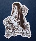 Sticker Adesivo " Sexy Tatuaggio Girl " (05) Finitura Lucida