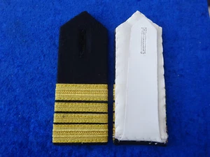 Bundeswehr Marine Schulterklappen für Hemd/Jacke weiß Stabskapitänleutnant OF-2 - Picture 1 of 5